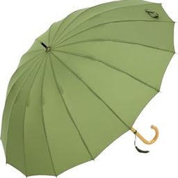 Barretden Umbrellas For Rain 16-bone Straight For Men And Women, Simple Solid Color Handle Student Umbrella Strong For Wind And Rain-image-43