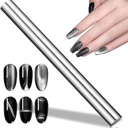 HMAA Cat Eye Magnet for Nails, 5.9inch Super Long Double-head Nail Polish Magnet Pens Magnet Stick 3D Magnetic Cat Eye Gel Polish Nail Art Tool, for Home DIY, Nail Art Magnet ,Nail Art Lovers,-image-93