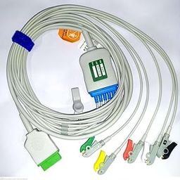 Compatible-GE 11 PIN ECG CABLE 5 LEAD CLIP-image-47