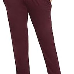 Women Plain Zipper Lounge Pants-picture-45