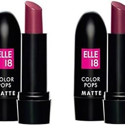 Elle 18 Combo of Colour Pop Matte Lip Color, Cherry Wine and Berry Dance, 4.3 g-image-30