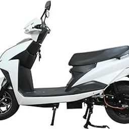 Green Invicta Low Speed Electric Scooter Non RTO 60KM Range with Portable Charger -EMI Available (White)-image-19
