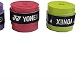 Yonex AC 102EX Pack of 6 Rubber Badminton Grip (Assorted) Badminton Super Grip-33