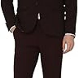 Men's Polyester Two Piece Suit-Dress Set-picture-37