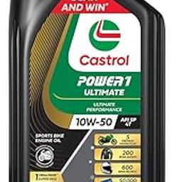Castrol POWER1 ULTIMATE 10W-50 4T Synthetic Engine Oil for Super Bike | With 5-in-1 Full Synthetic Technology | Meant for High Performance Bikes | BS6 Ready |1.5L (Promo Pack)-2