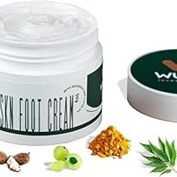Wuba Aquskn Foot Cream for Dry & Cracked Feet 50gm, Crack heel repair cream, Foot Care For Diabetic Moisturizes & Soothes Feet, Urea Unisex heel repairing cream, Paraben & Mineral Oil Free with Proven Results in 7 Days*-image-33