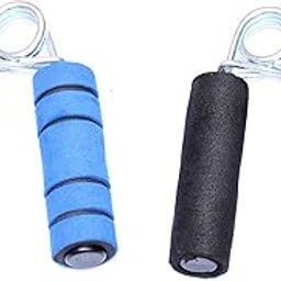 SIMRAN SPORTS Hand Gripper, Hand Strengthener, Foam Hand Grip, Blue, Stainless Steel-image-56