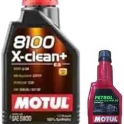 Motul 8100 X-Clean+ Engine Oil (5w-30) -1 Liter, Compatible with Car and Petrol System Clean Plus (200ml) Combos For Car and SUV-image-39