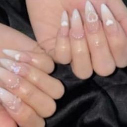 Styfy Press On | Stick On Fake Nails | Artificial Designer With 24 Pcs Jelly Glue on False Nail Including Manicure Kit - Charismatic-32
