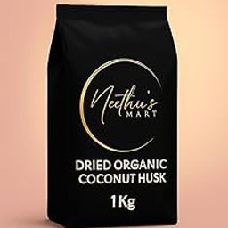 Neethu's Mart Dried Organic Coconut Husk Fibre | 1 kg Pack | Plant Growing Medium-picture-28