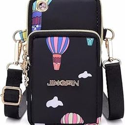 Small Cross Body Bag, Multifunction 3 Layer Mini Shoulder Bag Phone Purse Armband with Headphone Port for Teens Girls Ladies Women-image-70