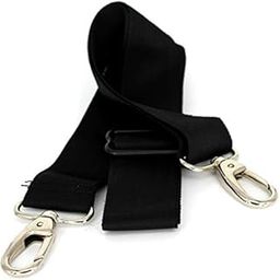 SHOPEE Nylon Replacement Adjustable Shoulder Strap with Swivel (4 cm, Width, Black)-30