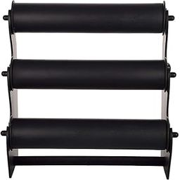 3-Tier Guitar Stand Display Rack, Wall Mount and Tabletop Design, Black Metal, Multiple Guitar Storage-image-37