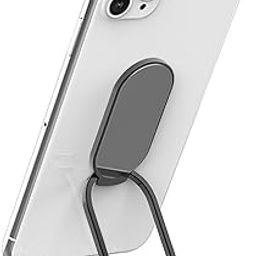 Mobile Stand Foldable Phone Stand 3M Self-Adhesive Metal Desktop Phone Stand Holder Mobile Back Holder Grip Folding Phone Grip Holder Mobile Ring Holder Compatible with Most Smartphones-18