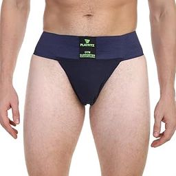 Tokyo Men's Gym Supporter – Stretchable Cotton Sports Underwear for Men for Cricket, Running, Workout Quick Dry, Moisture Wicking Innerwear – Size L, Blue (Single Piece)-image-55