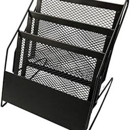 INDIAN DECOR. 28882 Magazine Rack Desktop Data Frame Page Folding Leaflet Display Stand Business Hall Desktop Multi-Layer Advertising List Magazine Shelf Suitable Office Use-image-25