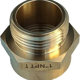 Underhill Garden Hose Adapter Connector Heavy-Duty Solid Brass Fittings Female Pipe to Male Hose Adapter, 1-Inch Female Pipe Thread x 1-Inch Male Hose Thread, A-BA10NXSH-picture-29