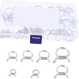 SOESFOUFU 70pcs Fuel Line Hose Clips Durable Hose Clamps for Automotive Diy Use High-strength Design for Increased Longevity Versatile Applications for Mechanics Enthusiasts-image-37