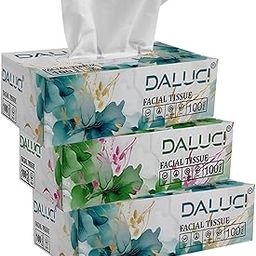 DALUCI 2 Ply Facial Tissue Box Car Tissue (3 Boxes (300 Pulls))-image-10