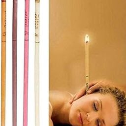 LRK Thermo-Auricular Ear Treatment Bee Wax Removal Clean Coning Therapy Fragrance Ear Candles - 4 Piece-image-5