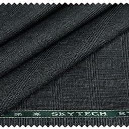 Skytech Series Classic Business Suit & Trouser Fabric in Subtle Check Pattern (Charcoal Grey, 3.25 Two Piece Suit)-image-17