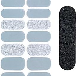 HEAVENGLOW Nail Adhesives Wrap Nail Patches Gifts Cured Gel Nail Strips for Girls Women 0532-image-94