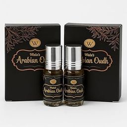 Wala's Arabian Oudh attar roll on perfume Premium Fragrance attar pack of 2 Bottles (2.5ml each)-image-59