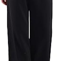 Women's Loose Fit High Rise Cotton Parallel Trousers-image-2