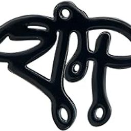 Stainless Steel Lord Ram Shri Ram Hindi Letters Black Religious Fancy Screw Back Classic Single Ear Stud Earring Fashion Piercing Retainer Piercing Jewelry for Mens/Boys (1 PC)-image-65