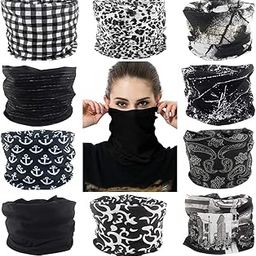 lowercase Face Cover for Men Full Face Mask Helmet Accessories Bike Mask Cycling Accessories for Men Bike Riding Accessories (Pack Of 5)-image-35