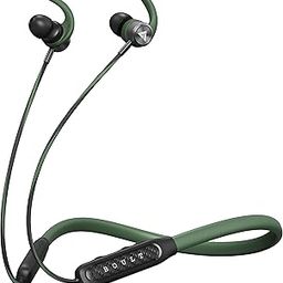 Boult Audio RCharge Wireless in Ear Bluetooth Earphones with ENC Mic, 30H Playtime, 50ms Low Latency Gaming Mode, Dual Pairing, Type-C Fast Charging (10Min=12Hrs), 10mm Bass Drivers Neckband (Green)-31