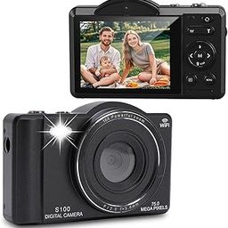 LICAEVEY Digital Camera, 4K 75MP HD Cameras for Photography with Dual Lens Selfie & Anti Shake, 16X Digital Zoom Autofocus Point and Shoot Digital Camera for Teens Adult Beginner (Black)-image-21