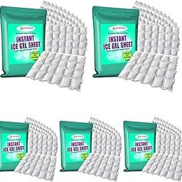EcommerceHub Ice Gel Pack Sheet, Ice Packs for Cooler and Shipping, Long Lasting Dry Ice Packs for Shipping Frozen Food Freezer Packs for Mailing, Reusable Ice Pack Sheets (5)-image-63