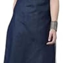 Women Beautiful Blue Denim A-Line Casual Kurtis.-image-26