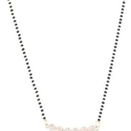 Stylish CZ Stone Mangal Sutra Set for Women-image-59