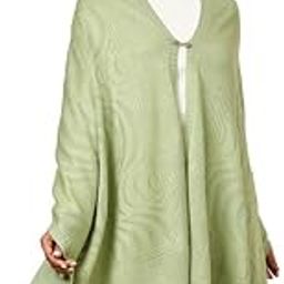 Womens Acrylic Woven Design Shawl-image-5