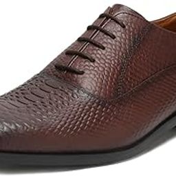 Formal Shoes for Men | Handcrafted Derby in Authentic Italian Leather | Unique Design, Lace-Up for Business (LSEUSN)-image-27