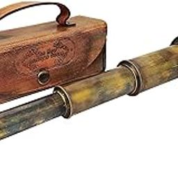 High-Powered Telescope with Camouflage Finish | Captain's Essential | Glass Optics, High Magnification | 16in Long by Sun Instrument-picture-16