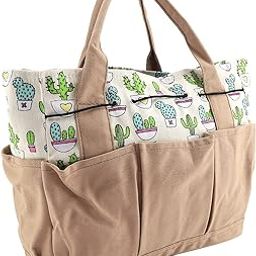 Garden Tool Rack, 1 Inner Pockets 8 Outer Pockets Diaper Bag for Home Use-image-18