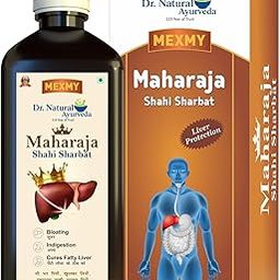 Maharaja Shahi Sharbat by Ayurveda Formulation | 500ml | Ayurvedic Liver Detox Syrup | Supports Liver & Kidney Functions-30