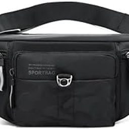 GOTEO Large Waist Bag Pouch for Men and Women Fanny Pack Chest Bag Holds Water Bottle Mobile Phone for Travel Camping Hiking Sports Walking Running-image-59
