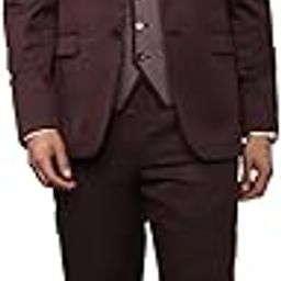Men's Polyester Blend Three Piece Suit-Dress Set-image-88