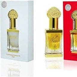 Arabiyat Lamsat Harir Concentrated Perfume Oil and Arabiyat Intense Musk Concentrated Perfume Oil (Set of 2 Attars) (12ml Each), Attar for Men & Women, Combo Pack-image-74