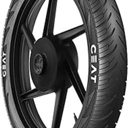 Ceat Secura Zoom+ 80/100-18 54P Tubeless Bike Tyre, Rear, Black-image-67