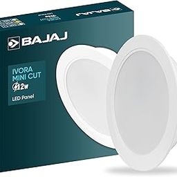 Bajaj Plastic Ivora 12W Recessed Down Light for Ceiling| False Ceiling Required|Cut Out-4 Inch|Cool Day Light|Energy Efficient|2 KV Surge Protection|for Home,Living Room,Bedroom,Kitchen-18