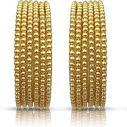 Glass Bangle Set, Handmade Bangles, for Women's, (1Pair)-image-19
