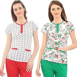 zebu Women's Printed top (Pack of 2)-picture-37