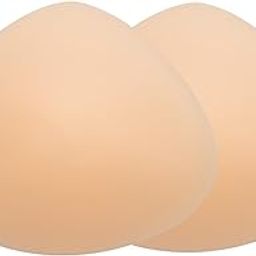 Silicone Breast Forms Mastectomy Prosthesis Triangle Bra Inserts Breast Enhancers 1 Pair A B C D E F G Cup-image-89