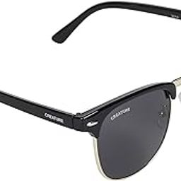 UV Protected Black Frame Unisex Sunglasses(SUN-069)-image-25