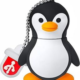 USB Flash Drive 64GB Cute Penguin Model USB Drive Thumb Drives USB 2.0 Memory Stick for External Data Storage-picture-7